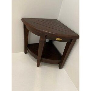 Snazzy Corner, Teak Shower Bench, Shower Stool, Teak Bench Shower